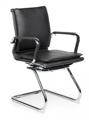 Кресло офисное Харман CF black/черная экокожа